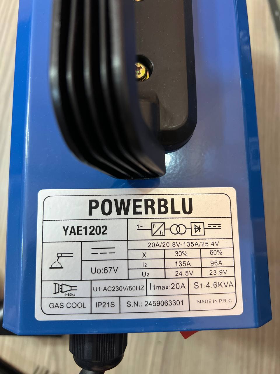 post a souder power bleu