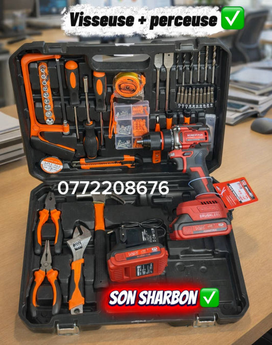 Visseuse+perceuse honest plus yae2484