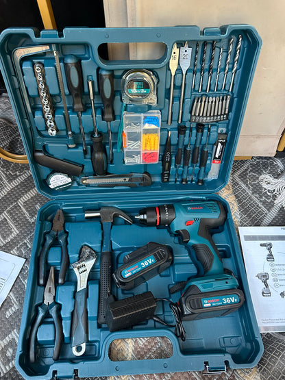 caisse visseuse perceuse bosch 36v accesoiries