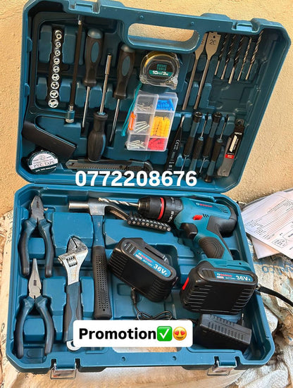 caisse visseuse perceuse bosch 36v accesoiries